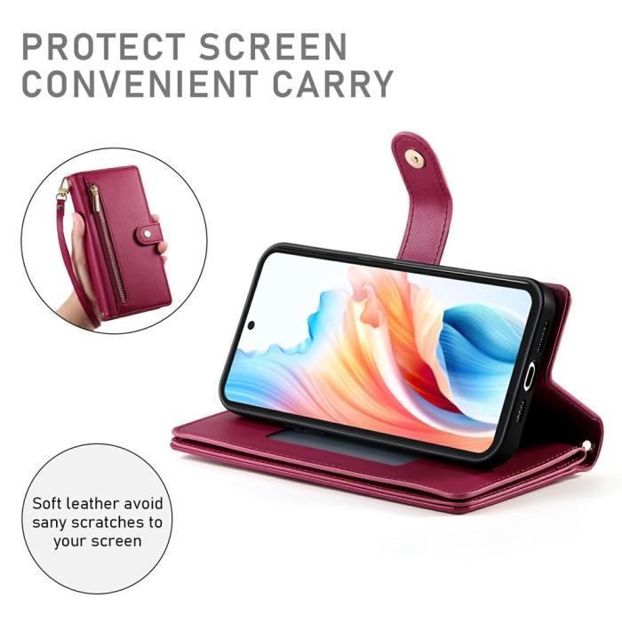 Bild 3, Samsung Galaxy A37 5G Fodral Multifunktionellt Röd