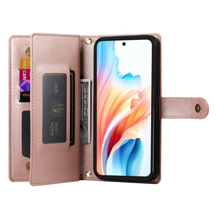 Bild 2, Samsung Galaxy A37 5G Fodral Multifunktionellt Roséguld