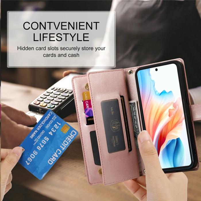 Bild 6, Samsung Galaxy A37 5G Fodral Multifunktionellt Roséguld