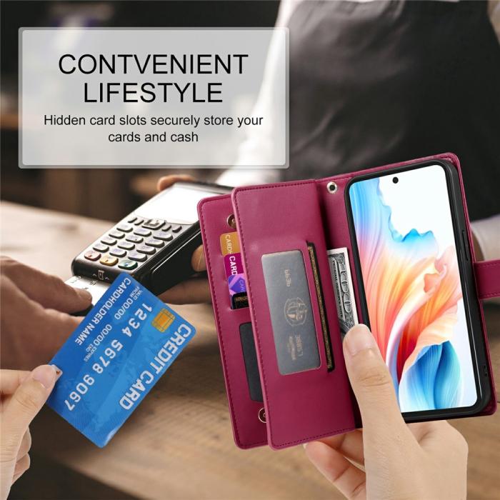 Bild 6, Samsung Galaxy A57 5G Fodral Multifunktionellt Röd