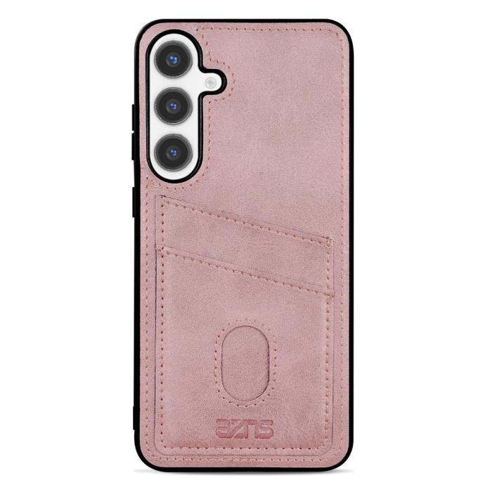 Bild 3, AZNS Samsung Galaxy A37 5G Skal Med Kortfack Läder Roséguld