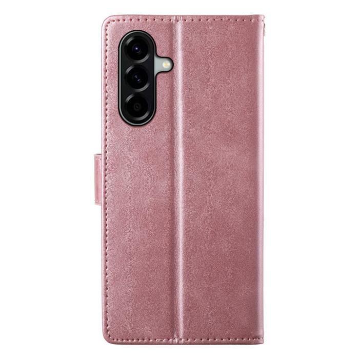 Bild 6, Samsung Galaxy A37 5G Fodral Läder Roséguld