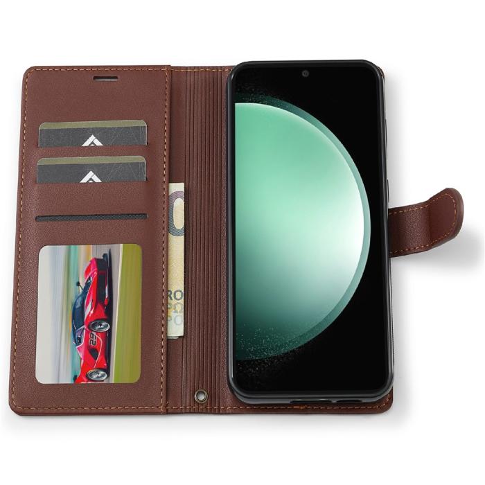 Bild 2, LC.IMEEKE Samsung Galaxy A57 5G 2in1 Magnet Fodral/Skal Brun