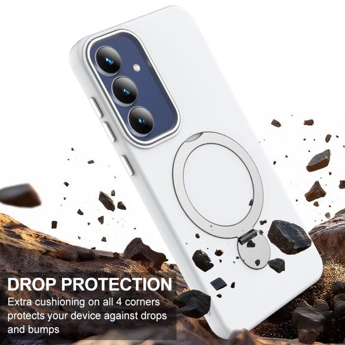 Bild 4, Samsung Galaxy A37 5G Skal MagSafe Kickstand Hybrid Vit