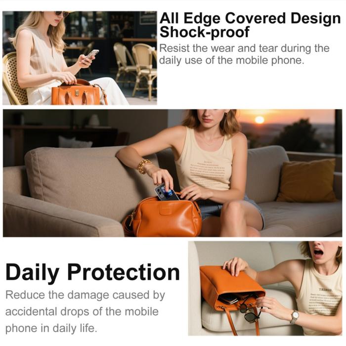 Bild 4, IMAK Samsung Galaxy A57 5G Skal Shockproof Transparent