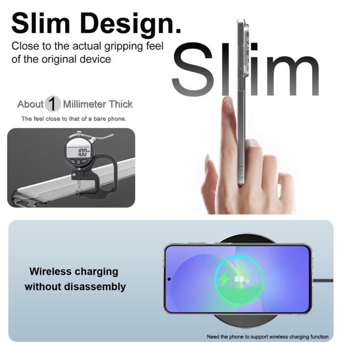 Bild 6, IMAK Samsung Galaxy A57 5G Skal Shockproof Transparent