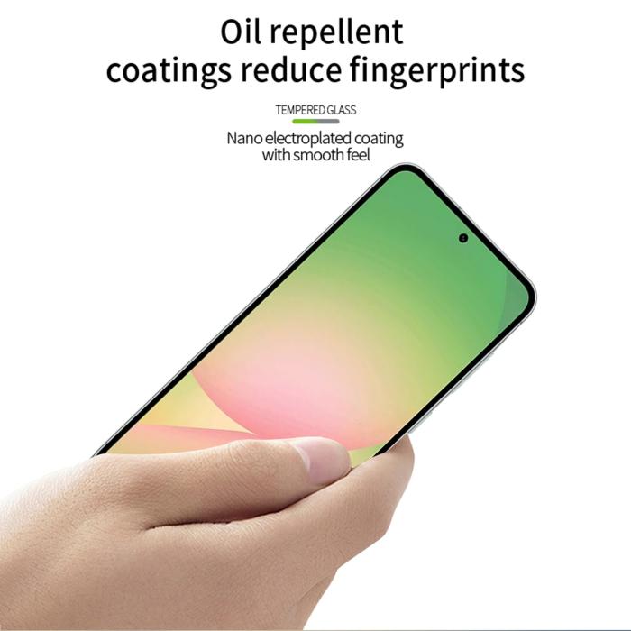 Bild 4, MOFI Galaxy A57 / A37 5G Skärmskydd Heltäckande Härdat Glas