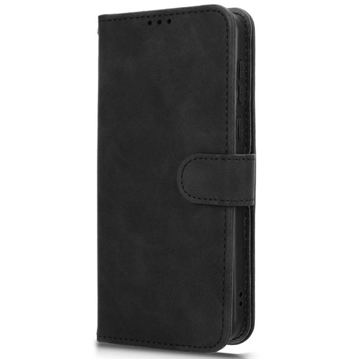 Bild 6, Honor Magic7 Pro Fodral Läder Skin Feel Svart