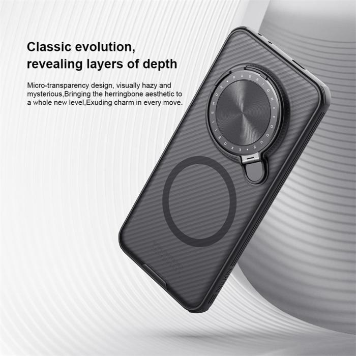 Bild 5, NILLKIN Honor Magic7 Pro Skal CamShield Prop Kickstand Svart