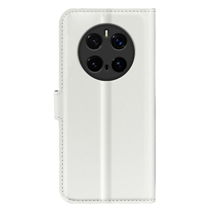 Bild 6, Honor Magic7 Pro Fodral Litchi Läder Vit