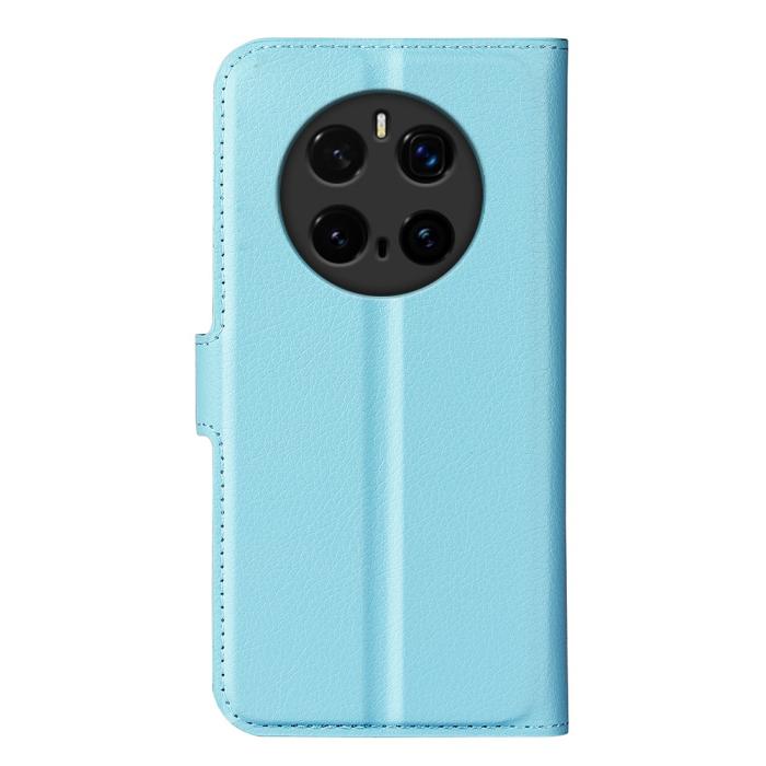 Bild 6, Honor Magic7 Pro Fodral Litchi Läder Blå