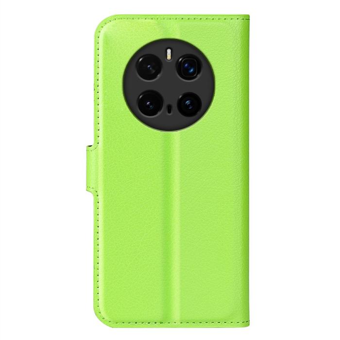 Bild 6, Honor Magic7 Pro Fodral Litchi Läder Grön