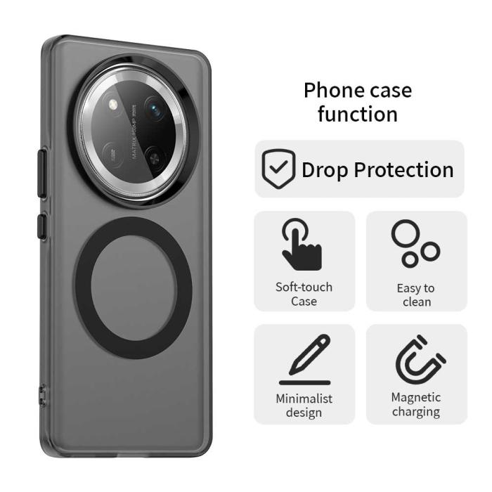 Bild 2, Honor Magic7 Lite Skal MagSafe Hybrid Svart