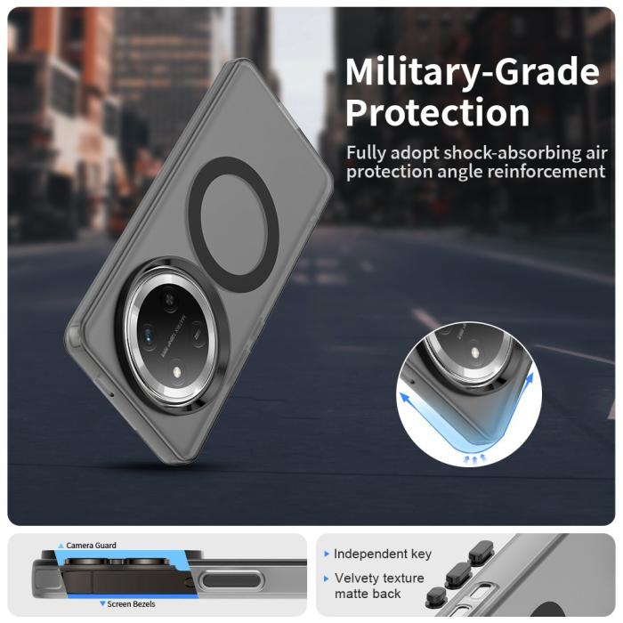 Bild 3, Honor Magic7 Lite Skal MagSafe Hybrid Svart