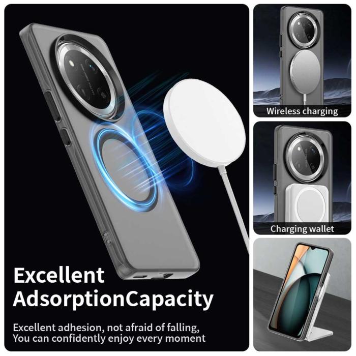 Bild 4, Honor Magic7 Lite Skal MagSafe Hybrid Svart