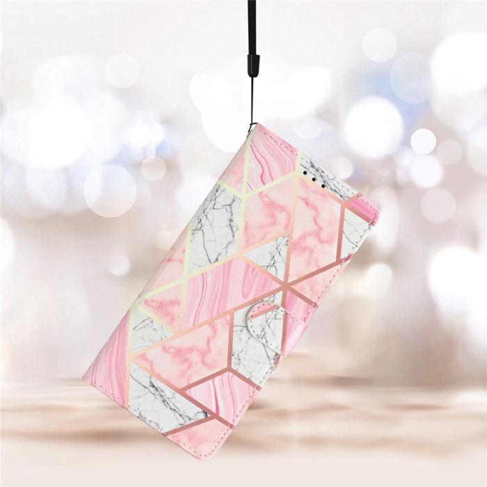 Bild 6, Honor Magic7 Pro Fodral Med Tryck Rosa Marmor