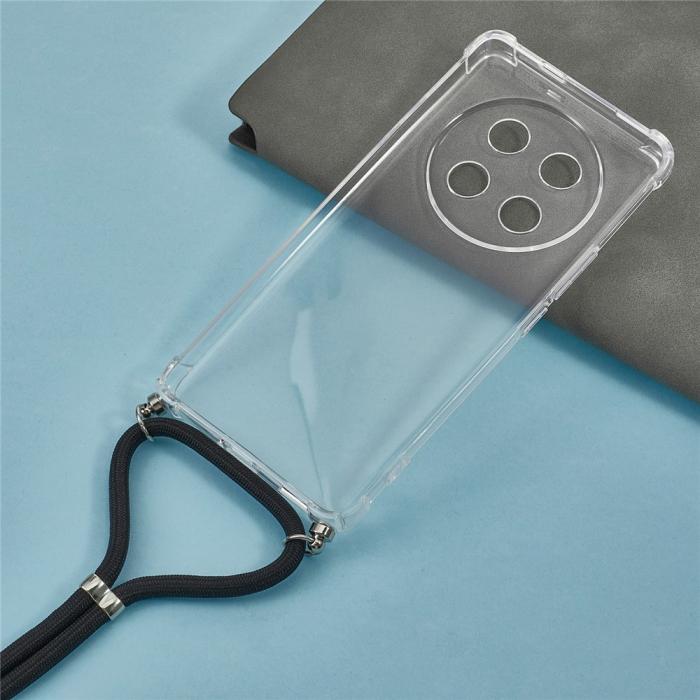 Bild 4, Honor Magic7 Lite Skal TPU Med Mobilsnöre Transparent