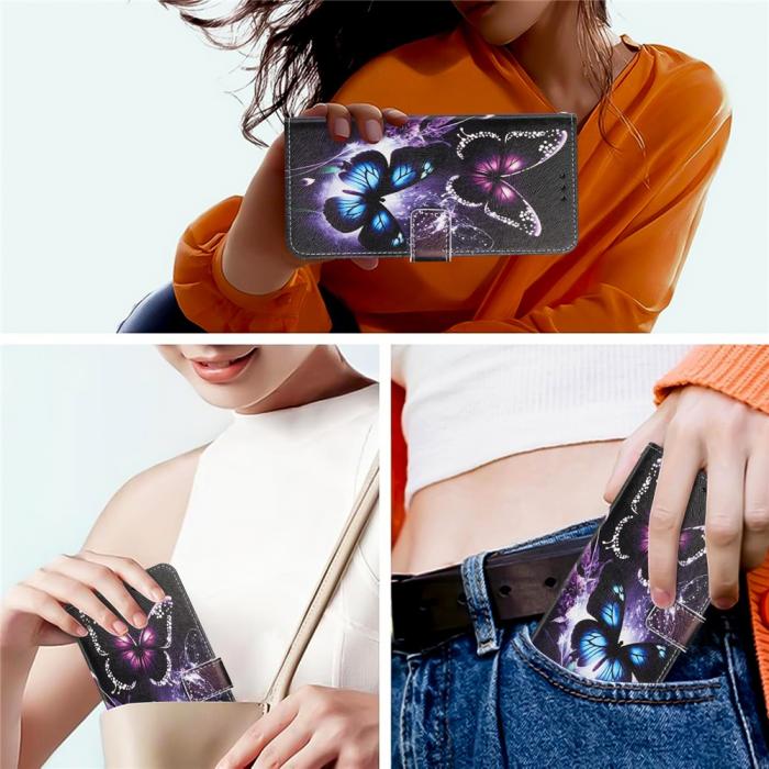 Bild 6, Honor Magic7 Lite Fodral Med Tryck Fjärilar