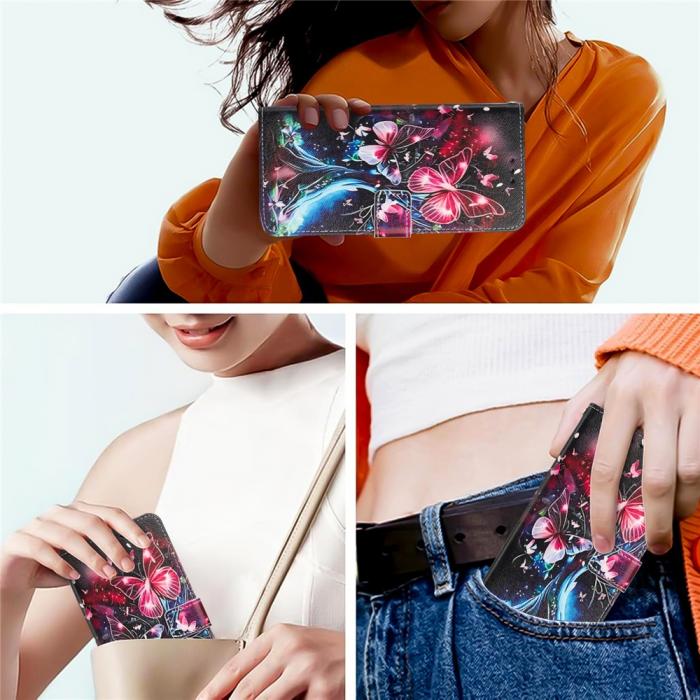 Bild 6, Honor Magic7 Lite Fodral Med Tryck Fjäril / Träd