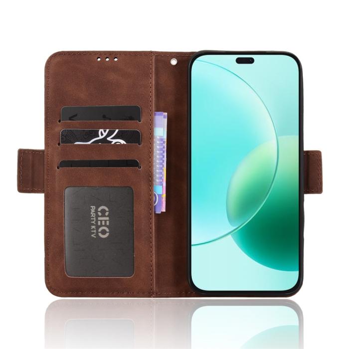 Bild 5, Honor 400 Lite Fodral Med Avtagbart Kortfodral Brun