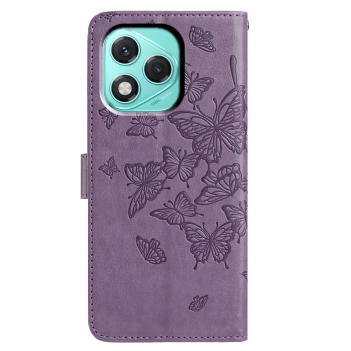 Bild 5, Honor 400 Lite Fodral Fjäril Tryck Lila