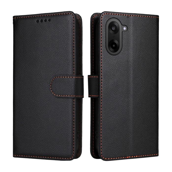 Bild 2, OnePlus Nord CE5 Plånboksfodral Läder Svart