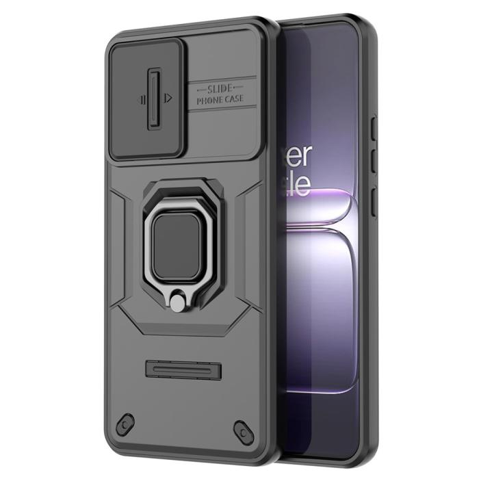 Bild 2, OnePlus Nrod CE5 Skal Hybrid Ring CamShield Svart