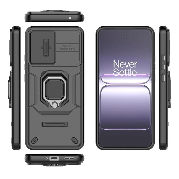 Bild 4, OnePlus Nrod CE5 Skal Hybrid Ring CamShield Svart