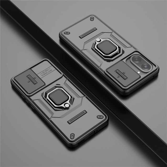 Bild 5, OnePlus Nrod CE5 Skal Hybrid Ring CamShield Svart
