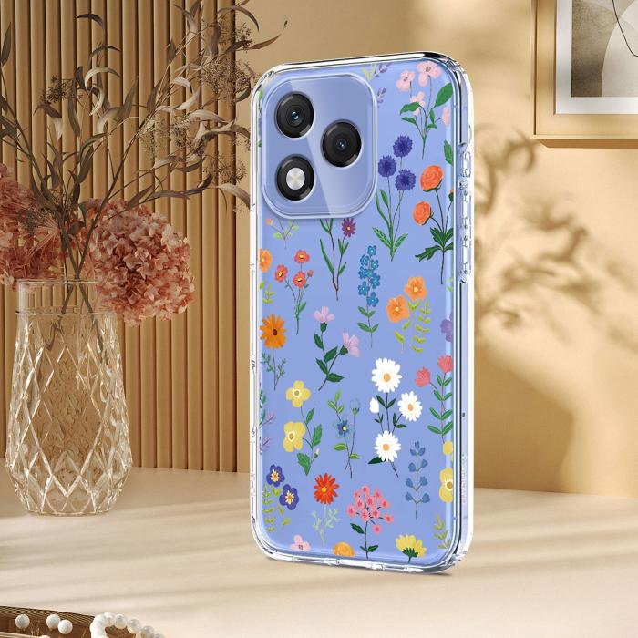 Bild 5, Honor 400 Lite Skal Med Tryck Blommor