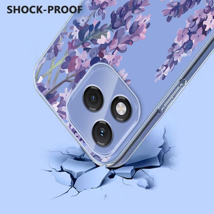 Bild 3, Honor 400 Lite Skal Med Tryck Blommor