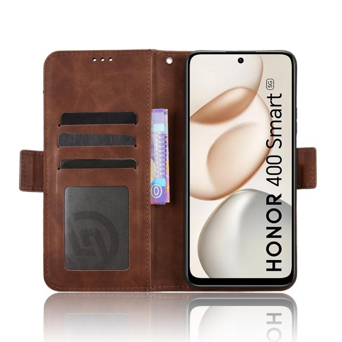 Bild 6, Honor 400 Smart Fodral Med Avtagbart Kortfodral Brun