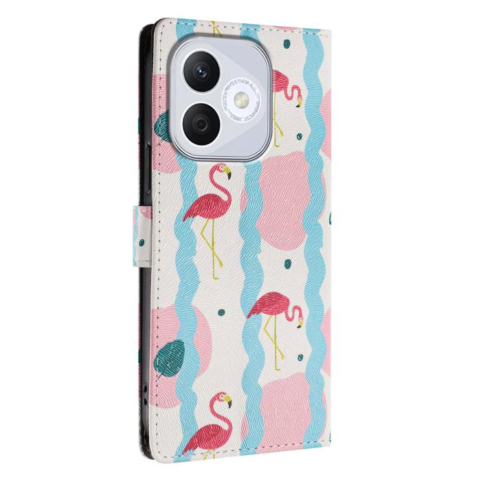 Bild 4, Honor 400 Lite Fodral Med Tryck Flamingos