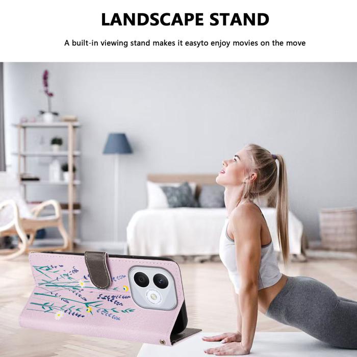 Bild 3, Honor 400 Lite Fodral Med Tryck Lavendel