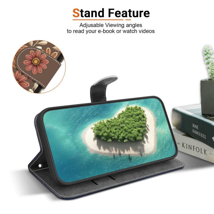 Bild 3, Honor 400 Smart Fodral Läder Blossom