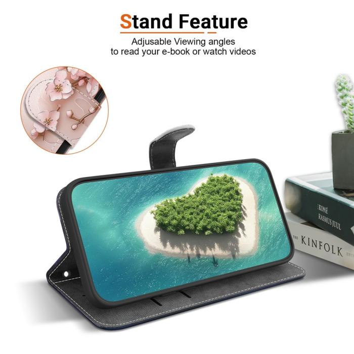 Bild 3, Honor 400 Smart Fodral Läder Pink Butterfly