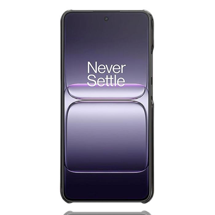 Bild 5, OnePlus Nord CE5 Läderbelagt Skal Med Kortfack Svart