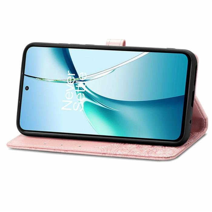 Bild 3, Honor 400 Smart Fodral Mandala Läder Roséguld