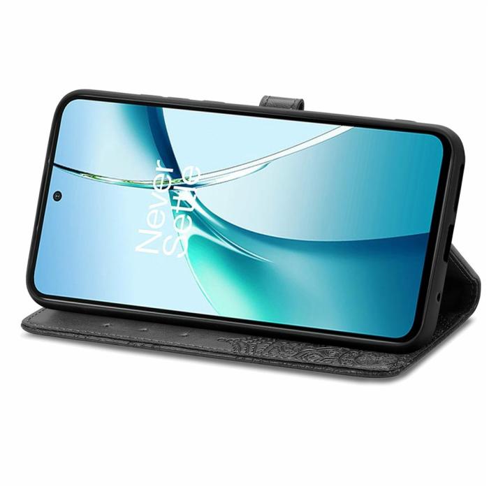 Bild 3, Honor 400 Smart Fodral Mandala Läder Svart