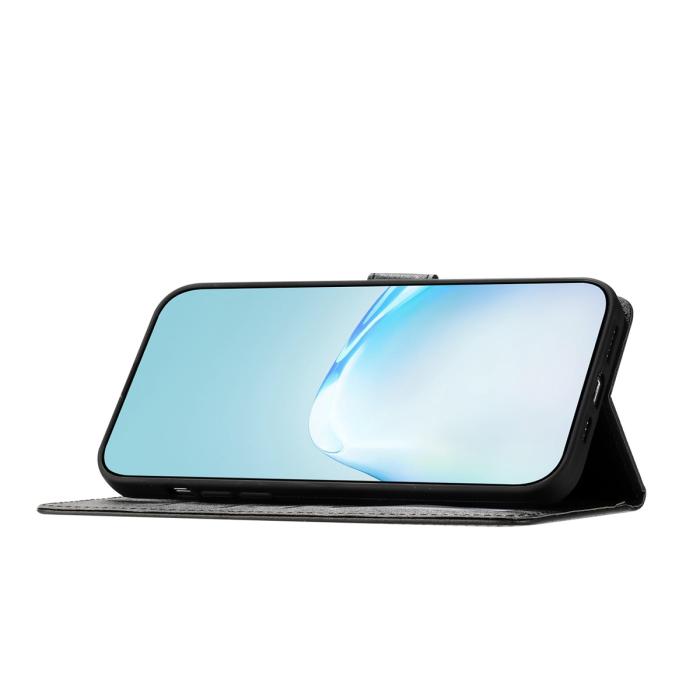 Bild 4, Honor X5c Plus Fodral Läder Svart