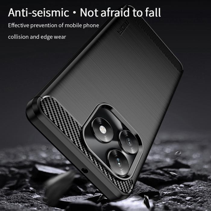 Bild 3, MOFI Honor X5c Plus Skal Borstad Stål Texur Svart