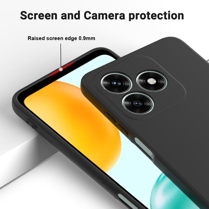 Bild 4, Honor X5c Plus Skal Liquid Silikon Svart