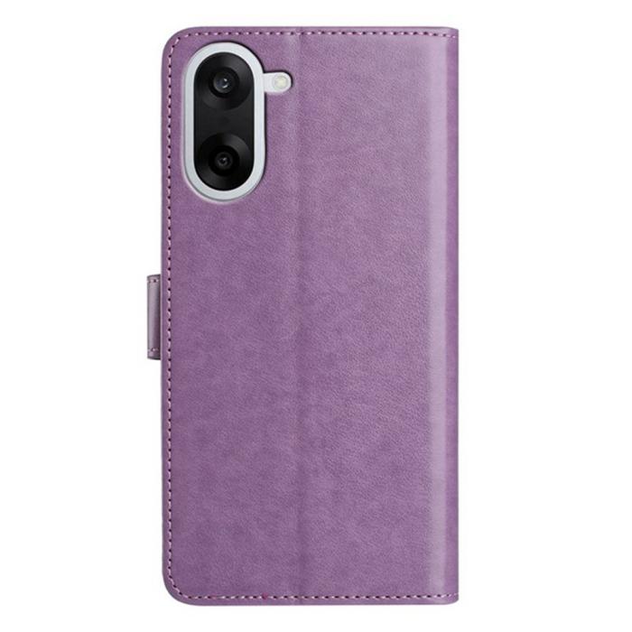 Bild 2, OnePlus Nord CE5 Fodral Läder Lila