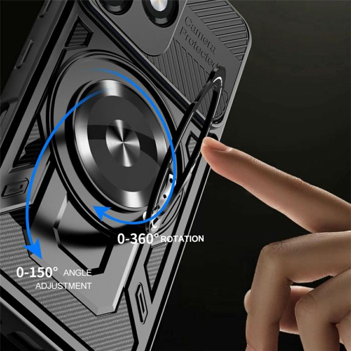 Bild 4, Honor 400 Lite Skal MagSafe Kickstand Svart