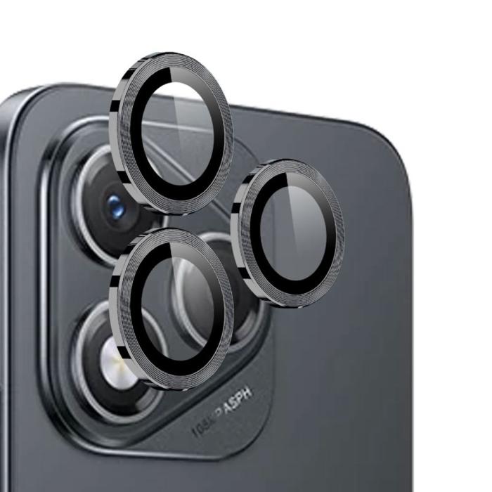 Bild 2, NORTHJO Honor 400 Lite Linsskydd Härdat Glas Svart