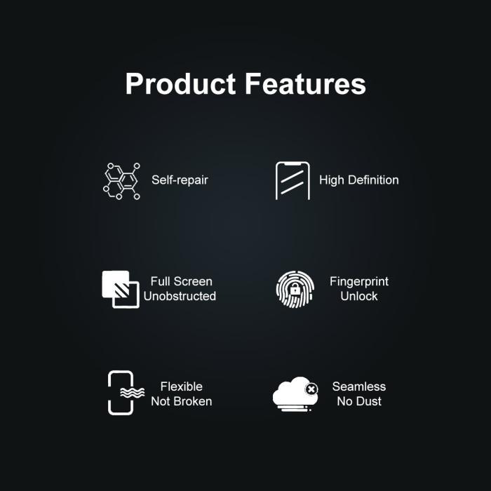 Bild 2, ENKAY OnePlus Nord CE5 Skärmskydd Heltäckande TPU