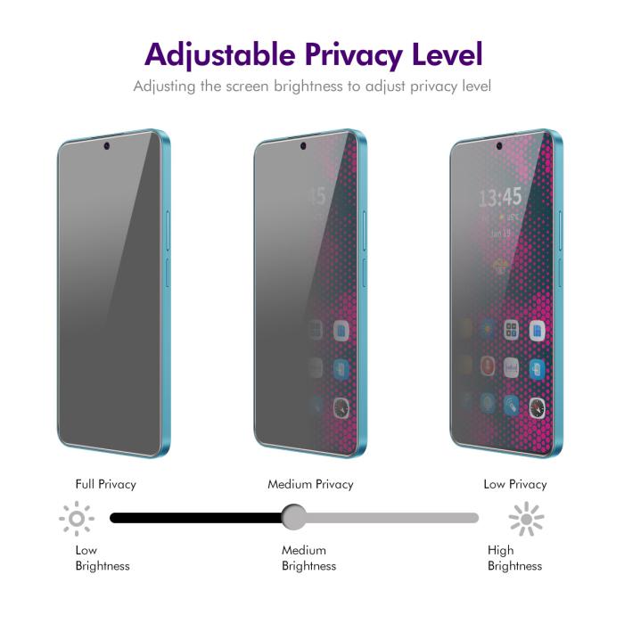 Bild 4, ENKAY OnePlus Nord CE5 Skärmskydd Härdat Glas Privacy