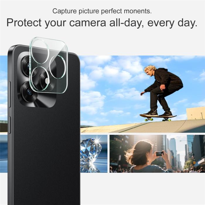 Bild 4, IMAK Honor X5c Plus Linsskydd Härdat Glas Transparent