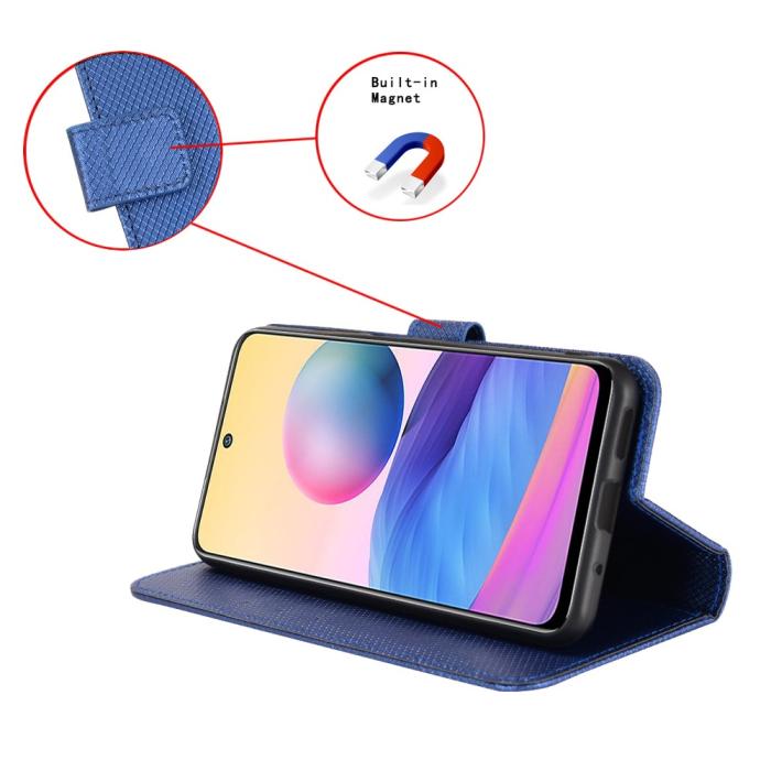 Bild 5, Motorola Moto G15 / G15 Power Fodral Läder Blå