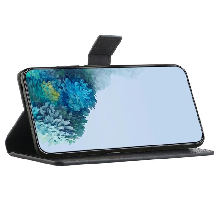 Bild 3, Motorola Moto G15 / G15 Power Fodral Med Tryck Blå Fjäril